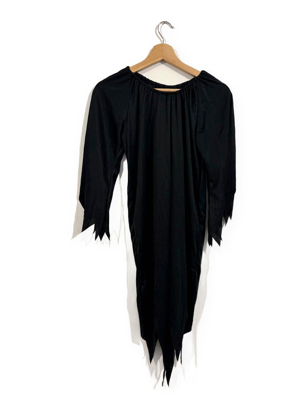 Vestido bruja negro con puntas